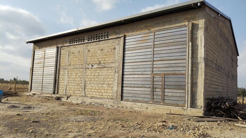 The store with its sliding doors newly fitted